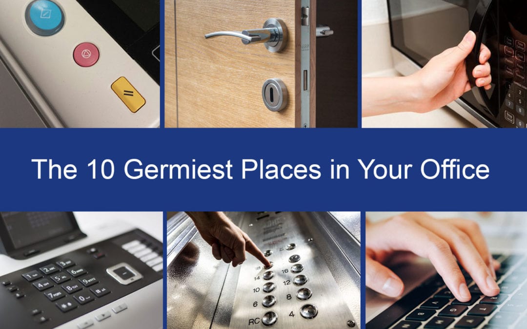 germiest places in the office